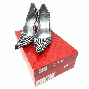 Guess by Marciano Zebra print heels